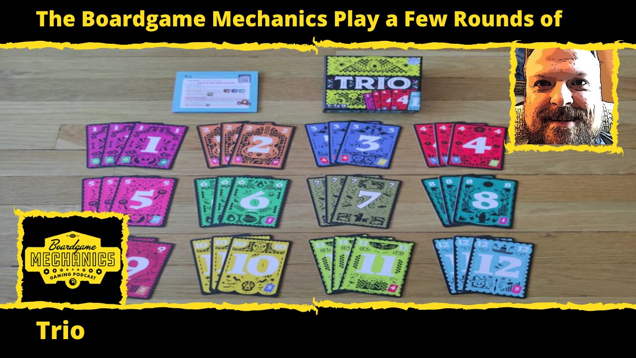 The Boardgame Mechanics Play a Few Rounds of Trio