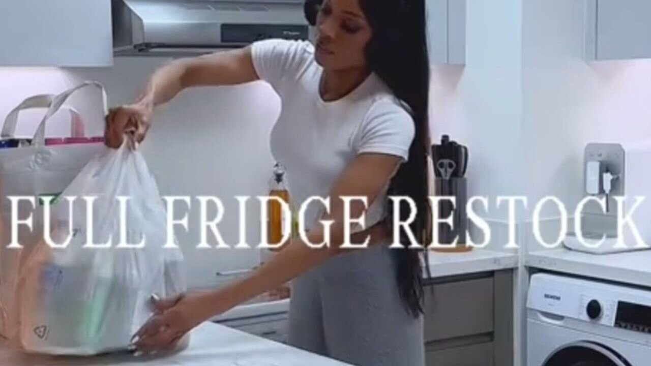 Funny Vlogs How Full Fridge Restock?