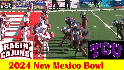 Louisiana vs TCU Football Game Highlights, 2024 New Mexico Bowl