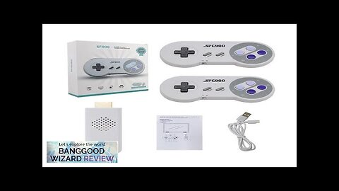 SF900 4700 Games 8Bit 16 Bit SNES NES Retro TV Game Console Review