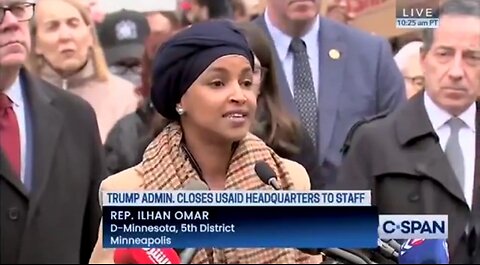 Rep Ilhan Omar: Closing USAID HQ Is A Constitutional Crisis