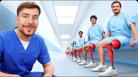 I Helped 2,000 people Walk again #viral#mrbeast#ingiriyadman#help#tranding#viral