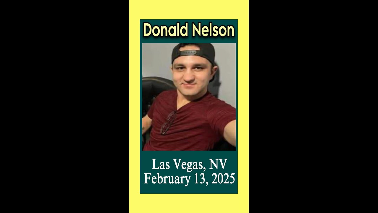 Donald Nelson missing from Las Vegas, NV