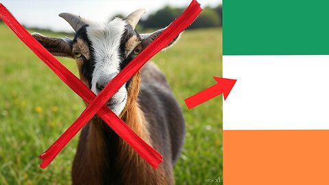 The goat was banned…