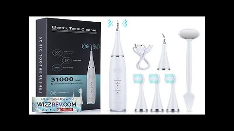 IPX6 Professional Ultrasonic Electric Teeth Cleaner Household Remove Calculus Oral Care Review