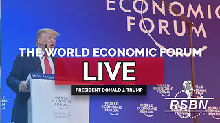 LIVE: President Donald J. Trump Addresses the World Economic Forum - 1/23/25