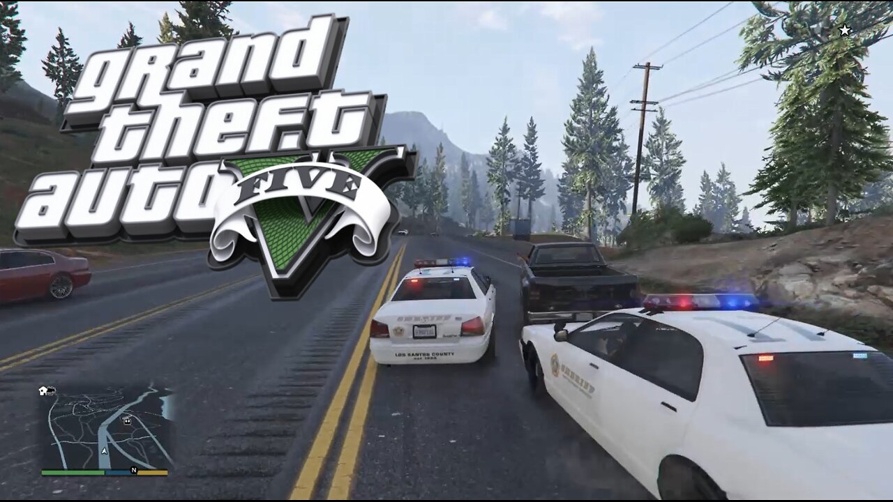 GTA 5 Police Pursuit Driving Police car Ultimate Simulator crazy chase #109