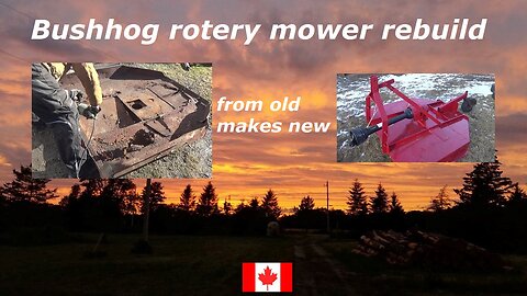 Bush hog MF rotary mower