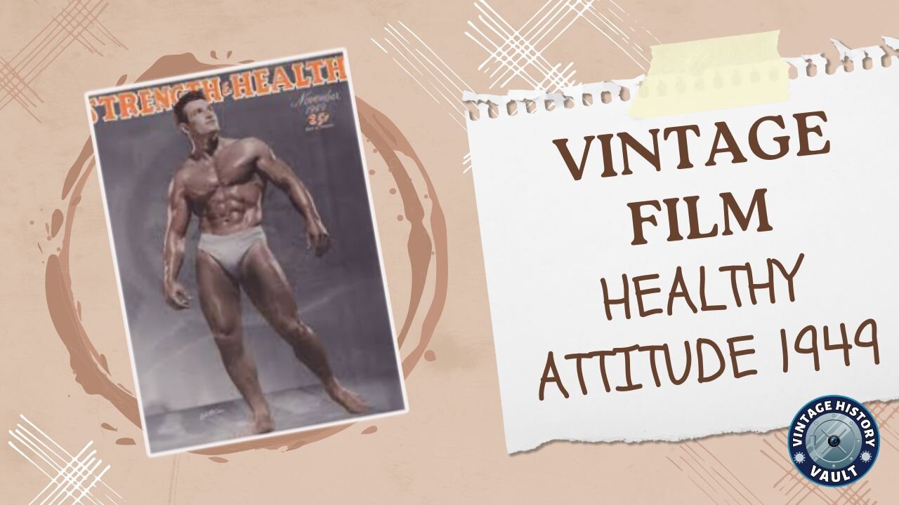 Vintage Film Health & Attitude 1949.