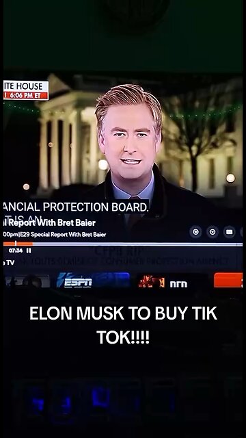 Musk to Buy TikTok