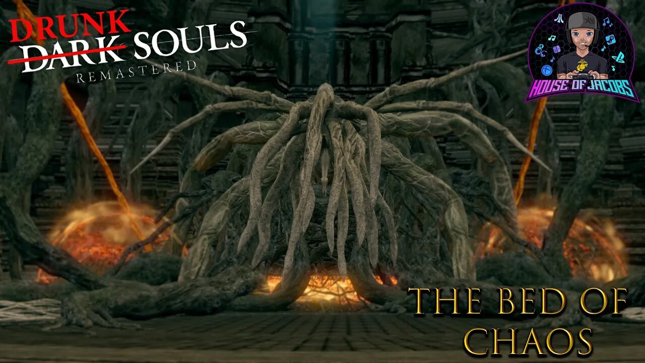 Drunk Souls - Defeating the Bed of Chaos | Dark Souls Remastered