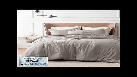 Bedsure Twin/Twin XL Comforter Set Dorm Bedding Linen Twin Extra Long Review