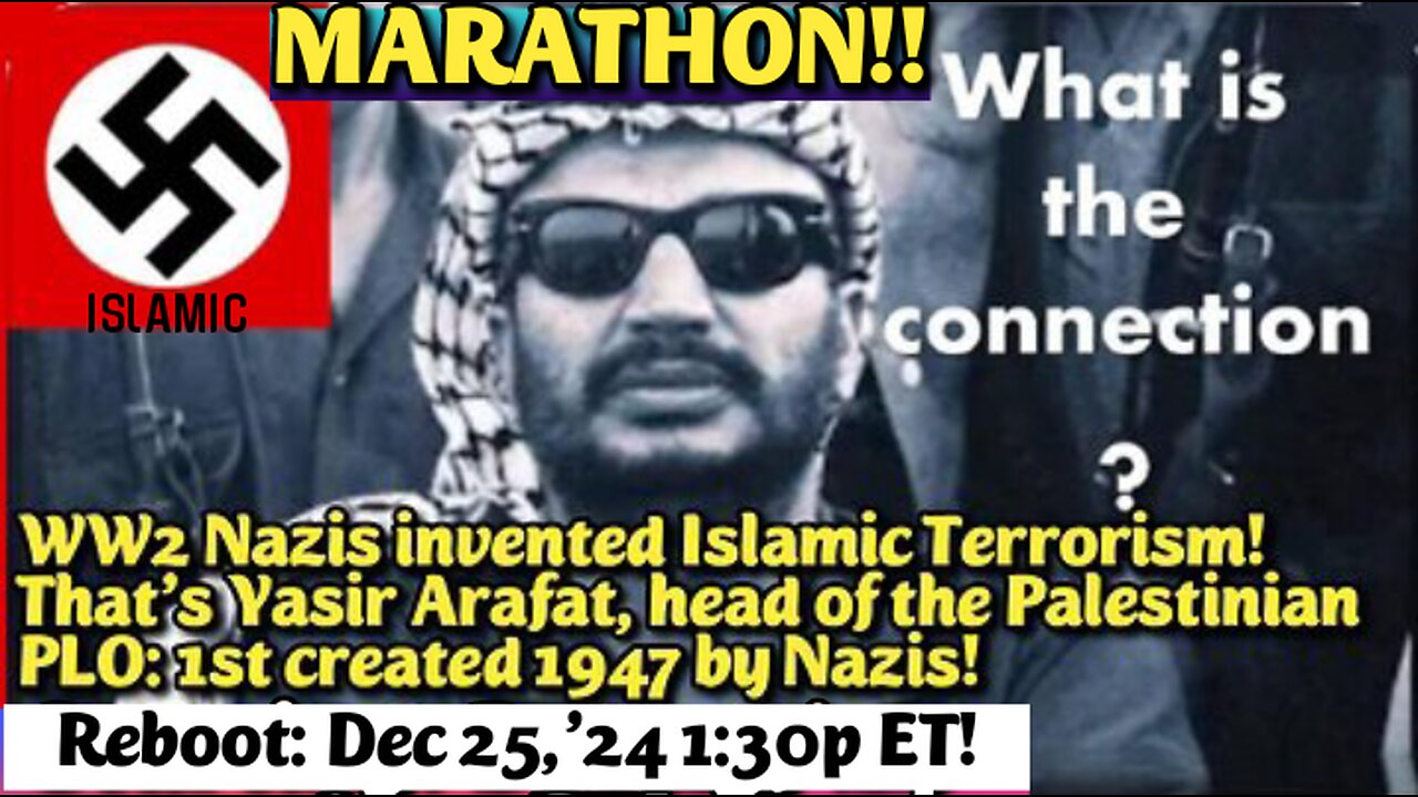 VERIZON DISRUPTED THIS MARATHON! Dec.25,'24 Donald Trump, USA and Israel vs Nazi Soros -Iran and Hamas. WHO WINS? TRUMP WNS!