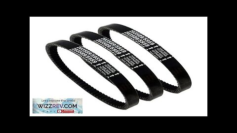 3 Pack of KT196 Drive Belt for 30 Series Go Kart Drive Review