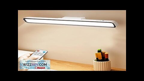 USB Rechargeable LED Desk Lamp Stepless Dimming Table Light Magnetic Hanging Lamp Review