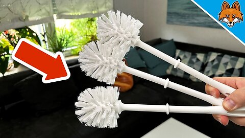 4 Clever (but Secret) Toilet Brush Tricks you MUST know🤯💥