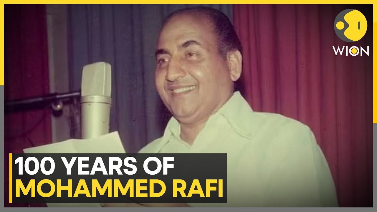 Mohammed Rafi At 100: Honouring The Golden Voice Of The Silver Screen | World News | WION