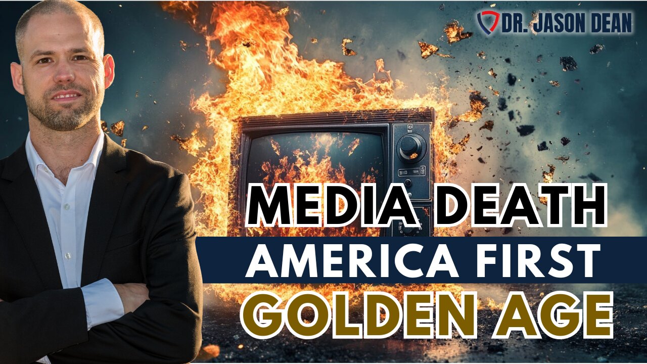 Dr. Jason Dean, BraveTV - Ep 1967 - The Media Programming of America is Falling