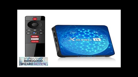 X88 Pro 2+16G Smart TV Box Android 11 RK3318 2.4G/5.8G Dual Band Review