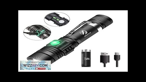 High Power Led Flashlights Zoomable Camping Torch With T6 LED Lamp Beads Review