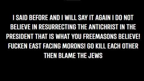 ANOTHER EAST FACING FAGGOT PUSHING HIS MASONIC TRUMP ANTICHRIST INDOCTRINATION (More on the Scrotum Lickers in Description Box) - King Street News