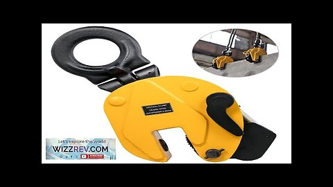 VEVOR Lifting Clamp 6600Lbs/3T Working Load Vertical Plate Clamp 0-1inch/25mm Jaw Opening Review