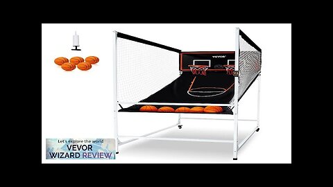 VEVOR Arcade Cage Basketball Game 2 Player Indoor Basketball Game Home Dual Review