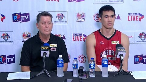 Interview with Best Player Troy Rosario and Coach Tim Cone [Feb. 26, 2025]