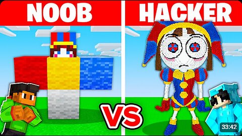 NOOB vs HACKER_ I Cheated In a POMNI Build Challenge!