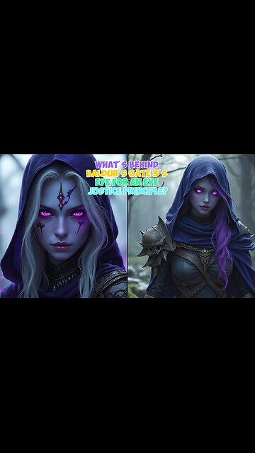 What's Behind BALDUR'S GATE 3's Eye for an Eye Justice Principle?