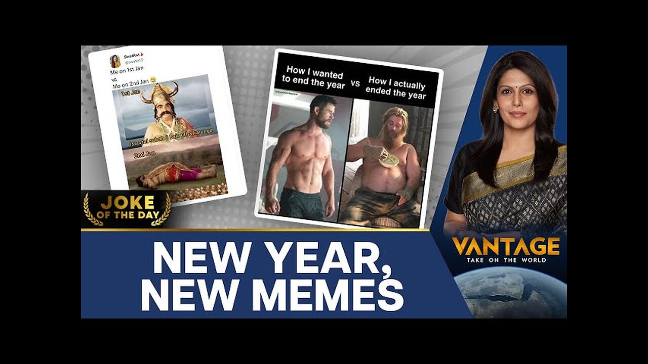 New Year Memes Ring in 2025 | Vantage with Palki Sharma