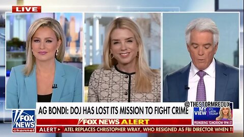 Attorney General Pam Bondi says that the Epstein client list is sitting on her desk right now