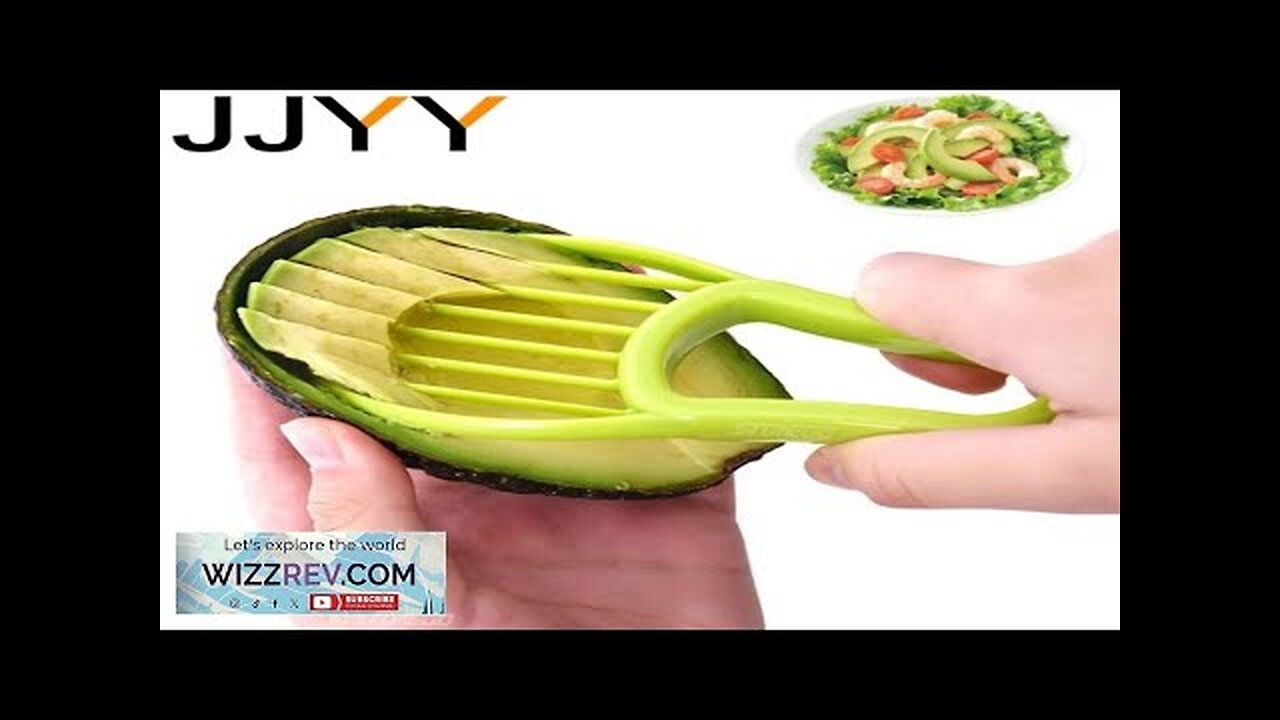 JJYY 3 In 1 Avocado Slicer Shea Corer Butter Fruit Peeler Cutter Review