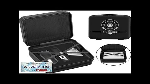 Waterproof Hard Shell Travel Carrying Case fit Starlink Mini Dish Kit Precision Review