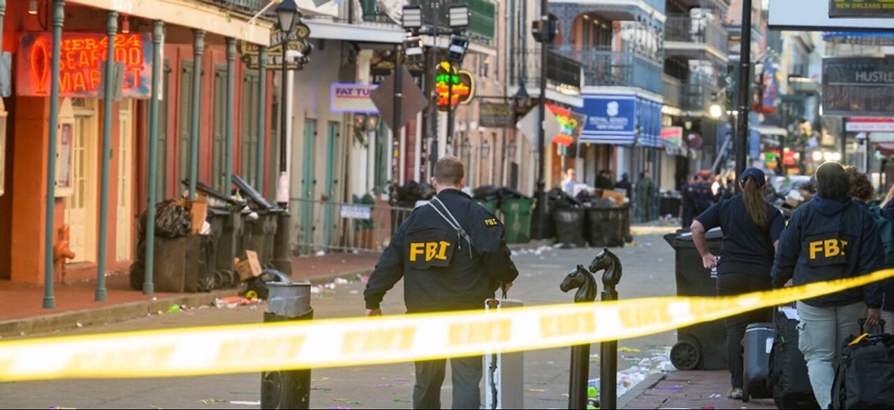 At least 10 dead, 35 injured after car plows into a crowd in New Orleans