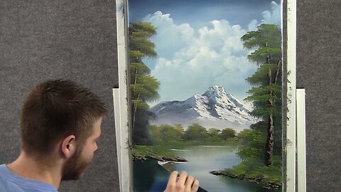 Landscape oil painting in just 18 minutes Kevin Hill