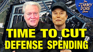 “Elon MUST Cut Military Spending To DEFEND The U.S.!” – Steve Bannon