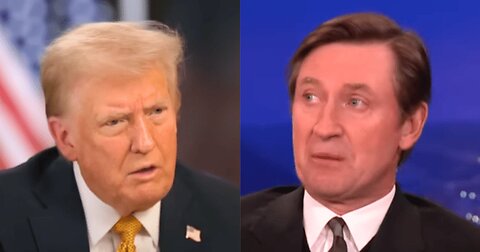 Trump Trolls World Leader Again in Unexpected Christmas Post About Wayne Gretzky