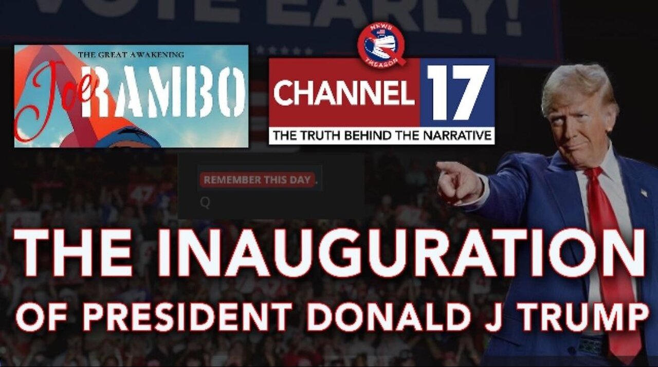 DJT Inauguration Coverage with Dave NewsTreason, Joe Rambo and many guests