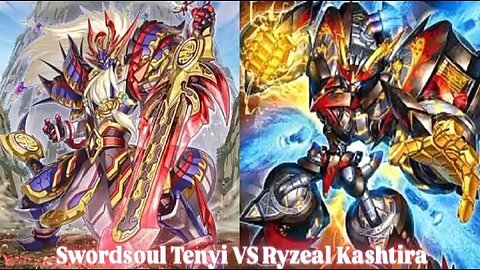 Yu-Gi-Oh! Duelingbook | Swordsoul Tenyi Deck Vs Ryzeal Kashtira Deck