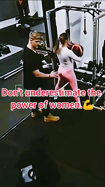 Don't underestimate power of the woman 💪