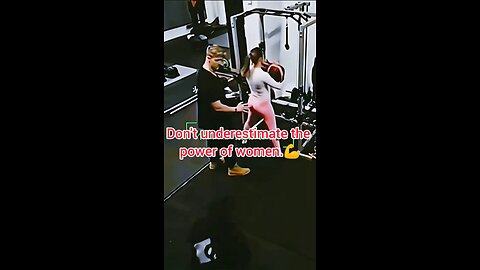 Don't underestimate power of the woman 💪