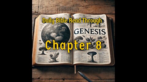 Genesis chapter 8, daily Bible read through.