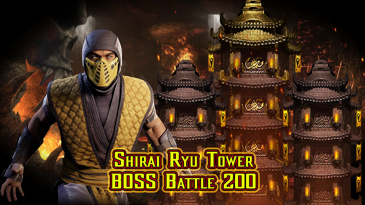 MK Mobile. Shirai Ryu Tower BOSS Battle 200
