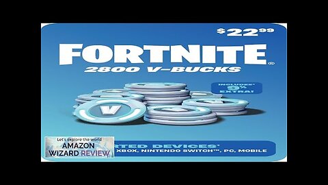 FORTNITE Digital V-Bucks 2800 PlayStation/Xbox/Nintendo Switch/PC/Mobile Digital Code Review