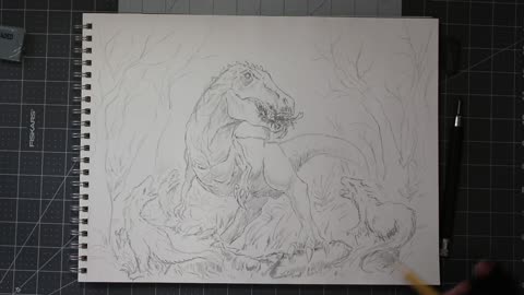 Second Drawing Sketch Video