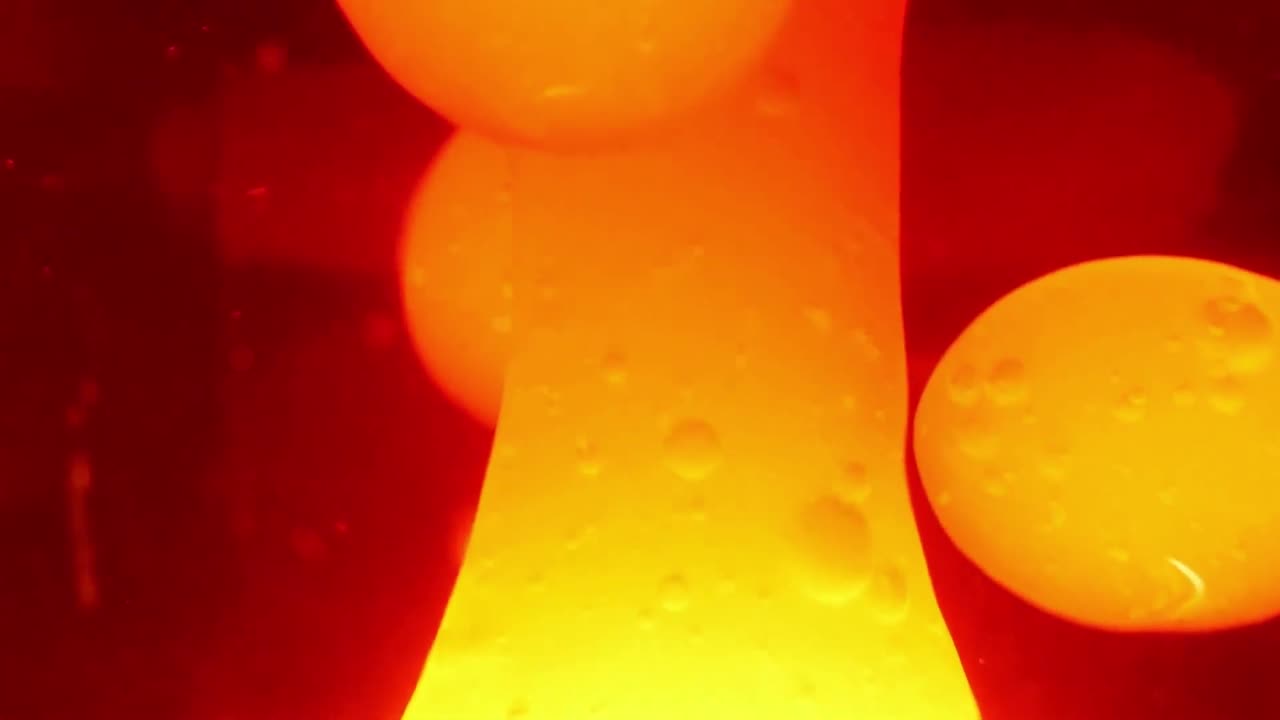 MOTION SCREENSAVER | ORANGE LAVA | 4K Screensaver for TV Frame