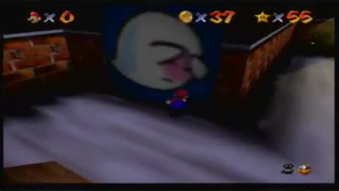 Super Mario 64 - Big Boo's Haunt - Eye to Eye in the Secret Room