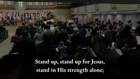 Stand Up, Stand Up for Jesus • Congregational