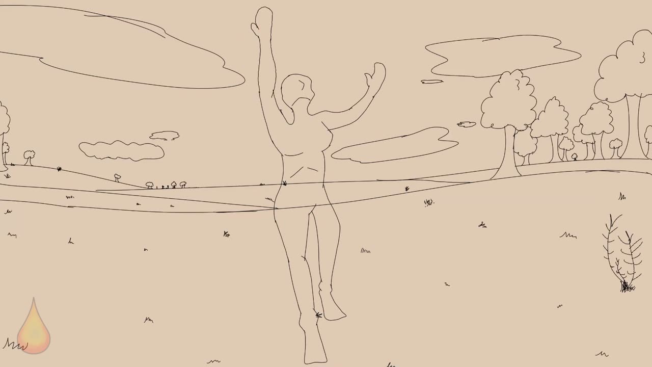 Another animation study | Hawaiian rollercoaster dance